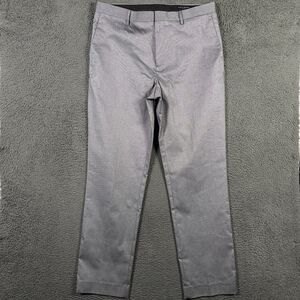 Banana Republic Pants Mens 36x34 Gray Slim Fit Non Iron Dress Pant Stretch NWT